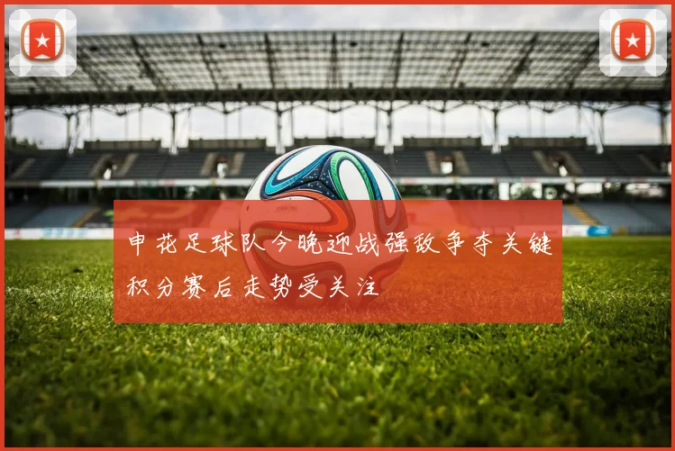 申花足球队今晚迎战强敌争夺关键积分赛后走势受关注