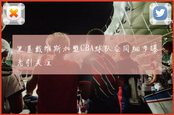 里基戴维斯加盟CBA球队合同细节曝光引关注